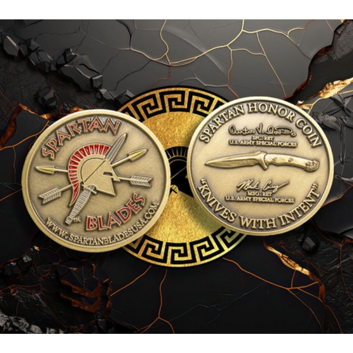 Spartan Honor Challenge Coin, SC1