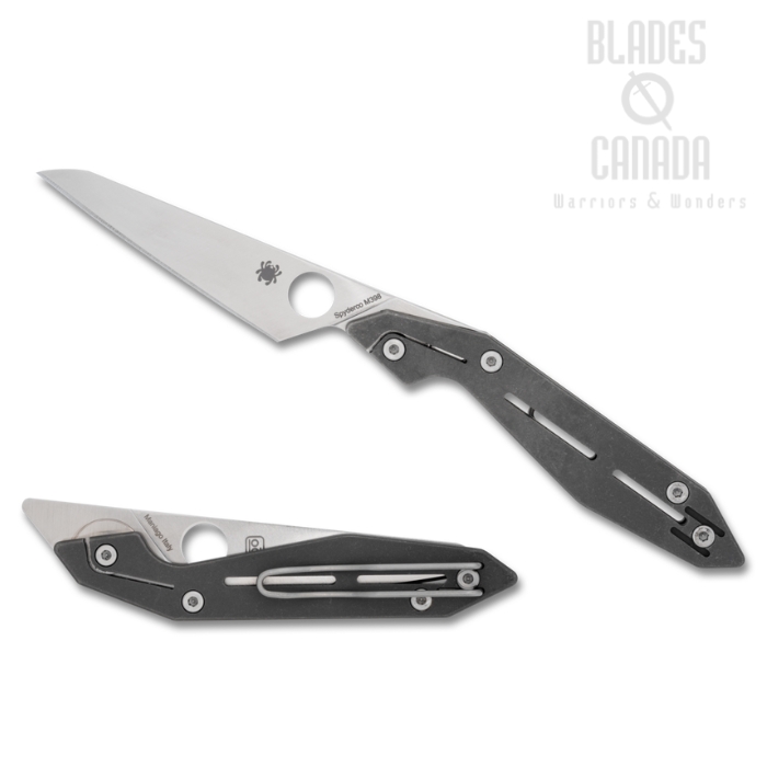 (Coming Soon) Spyderco NAND Slipjoint Folding Knife, M398, Titanium, C270TIP