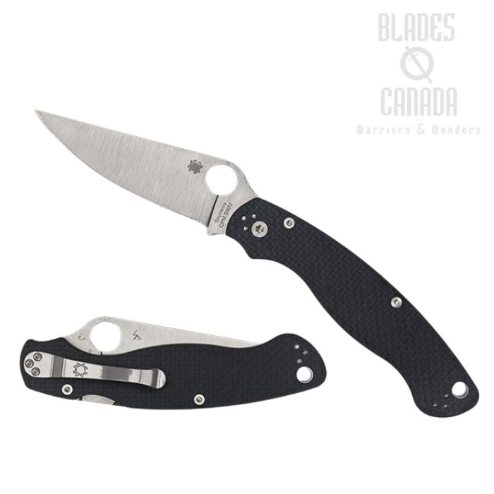 Spyderco Military 2 Folding Knife, CPM S90V, Carbon Fiber, Sprint Run, C36CFP2