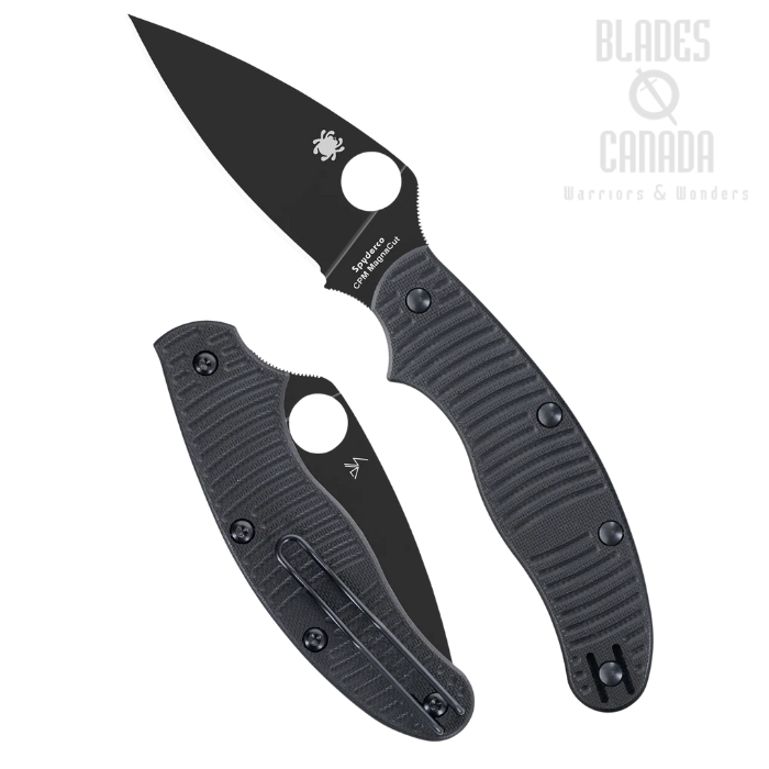 (Coming Soon) Spyderco UK Penknife Salt SlipIt Lock Folding Knife, MagnaCut Black, G10 Black, C94GMCBKP (image for) (Coming Soon) Spyderco UK Penknife Salt SlipIt Lock Folding Knife, MagnaCut Black, G10 Black, C94GMCBKP