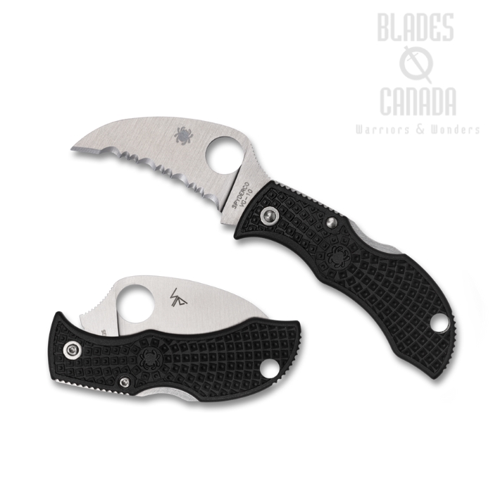 (Coming Soon) Manbug Folding Knife, VG10 Serrated, FRN Black, MBKHBS