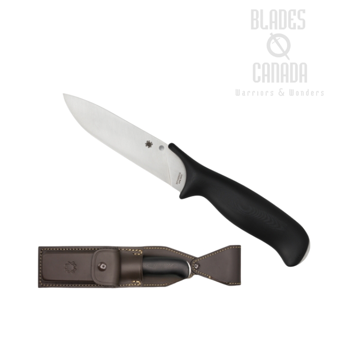 Spyderco Zoomer Fixed Blade Knife, CPM-20CV, G10 Black, FB42GP (image for) Spyderco Zoomer Fixed Blade Knife, CPM-20CV, G10 Black, FB42GP