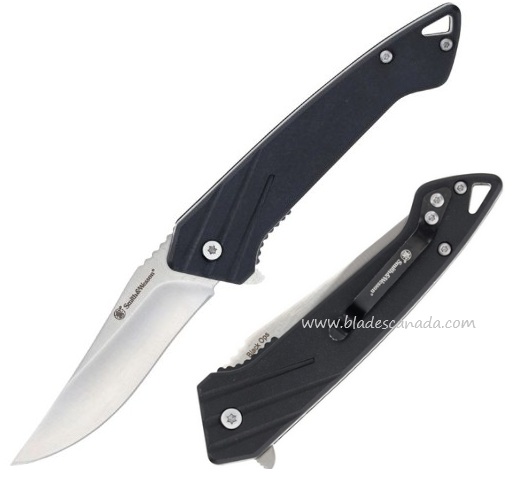 Smith & Wesson Black Ops Recurve Folding Knife, SW1205899