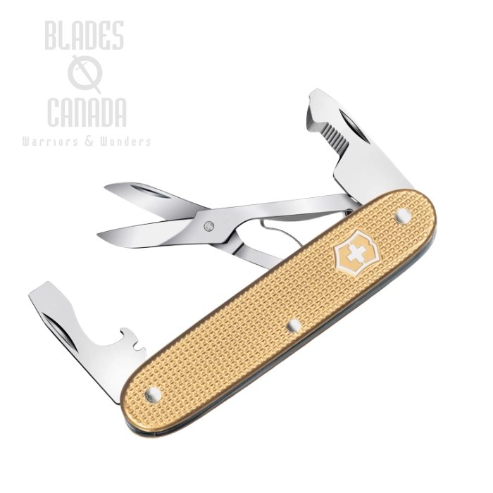 Victorinox Swiss Army Companion Slim Multitool, Alox Gold, 0.8170.28 Victorinox Swiss Army Companion Slim Multitool, Alox Gold, 0.8170.28