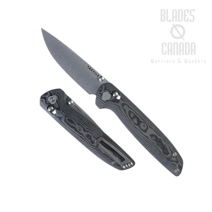 Tactile Turn Maverick Folding Knife, CPM Magnacut, Carbon Fiber Black Camo