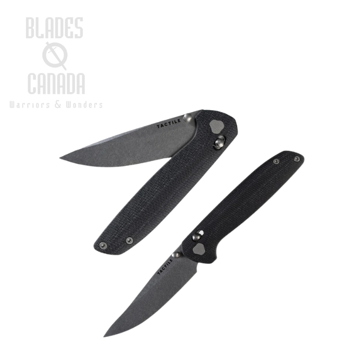 Tactile Turn Maverick Folding Knife, CPM Magnacut, G10 Black
