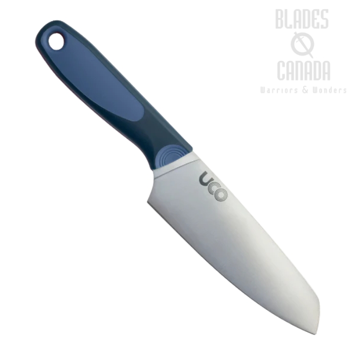 UCO Camp Chef Knife, 3CR13 Stainless 5.8", Polypropylene Ocean, F-K-KC7-OCEAN (image for) UCO Camp Chef Knife, 3CR13 Stainless 5.8", Polypropylene Ocean, F-K-KC7-OCEAN