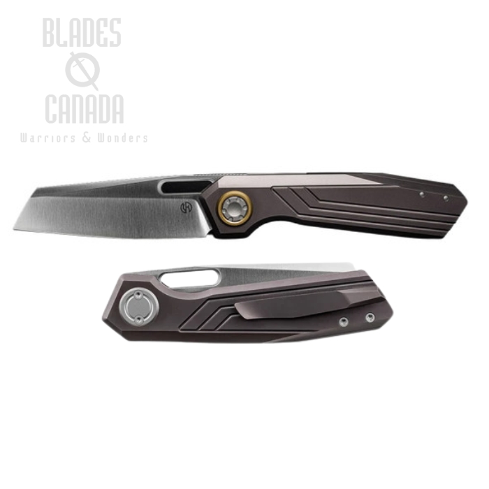 Vosteed Xeno Vanchor Lock Folding Knife, Vanax Satin, Titanium Reddish Purple, A3804 (image for) Vosteed Xeno Vanchor Lock Folding Knife, Vanax Satin, Titanium Reddish Purple, A3804