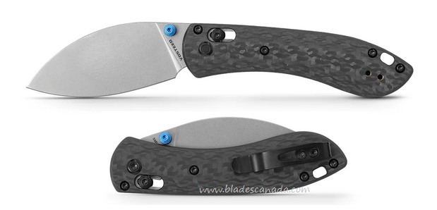 Vosteed Mini Nightshade Shilin Cutter Folding Knife, S35VN, Carbon Fiber, A0203