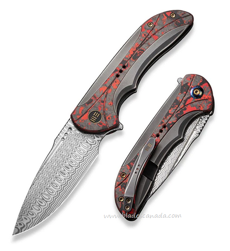 Paragon A-2 Fighter Knife Dagger Aluminum Red - Blade HQ