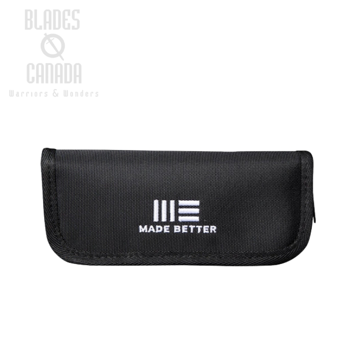 WE Knife Nylon Zipped Pouch w/Polishing Cloth, WE-01