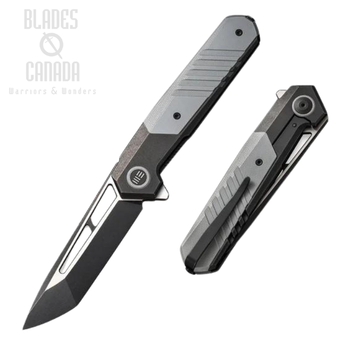 WE Knife Arsenal Flipper Framelock Knife, CPM 20CV, Titanium/G10, 20073-4