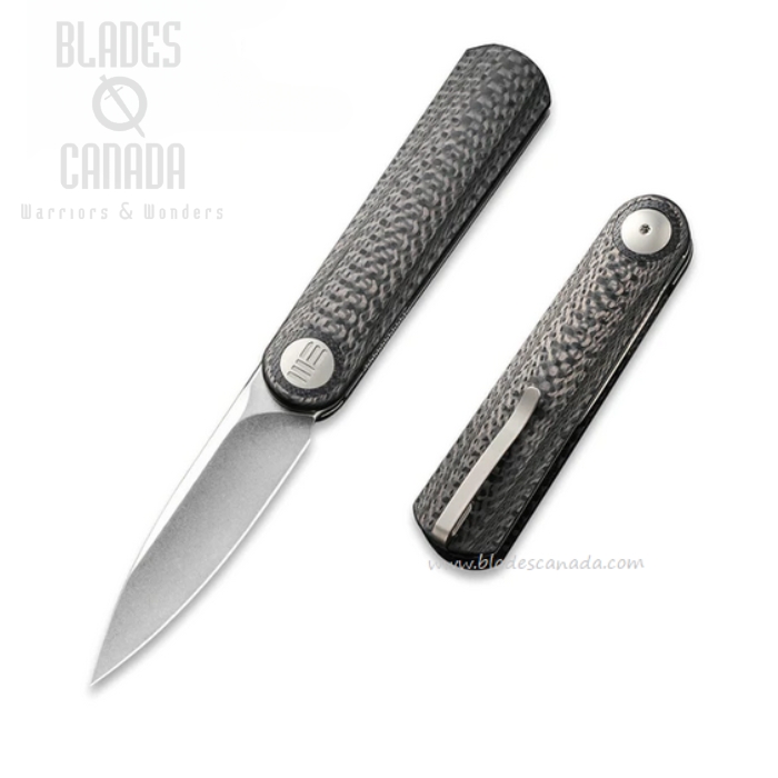WE Knife Eidolon Flipper Folding Knife, CPM 20CV, Carbon Fiber, WE19074A-C WE Knife Eidolon Flipper Folding Knife, CPM 20CV, Carbon Fiber, WE19074A-C