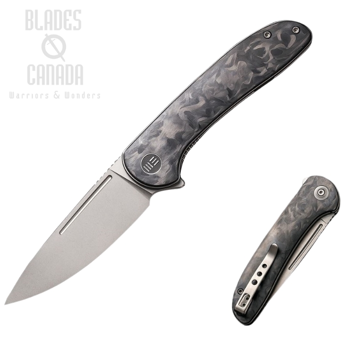 WE Knife Saakshi Flipper Folding Knife, 20CV, Carbon Fiber, WE20020C-1 WE Knife Saakshi Flipper Folding Knife, 20CV, Carbon Fiber, WE20020C-1