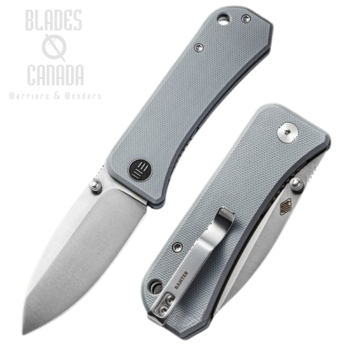WE Knife Banter Folding Knife, S35VN, G10 Gray, WE2004E WE Knife Banter Folding Knife, S35VN, G10 Gray, WE2004E