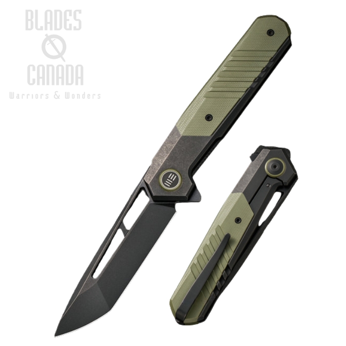 WE Knife Arsenal Flipper Framelock Knife, CPM 20CV, Titanium/G10, WE20073-2 (image for) WE Knife Arsenal Flipper Framelock Knife, CPM 20CV, Titanium/G10, WE20073-2