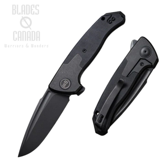 WE Knife Press Check Flipper Framelock Knife, CPM 20CV Black SW, Titanium/G10, WE20078B-1 (image for) WE Knife Press Check Flipper Framelock Knife, CPM 20CV Black SW, Titanium/G10, WE20078B-1