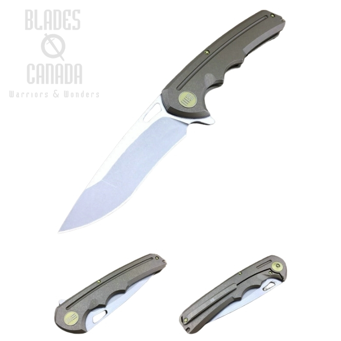 WE Knife 611J Flipper Framelock Knife, S35VN SW, Titanium Bronzed, 611J (image for) WE Knife 611J Flipper Framelock Knife, S35VN SW, Titanium Bronzed, 611J