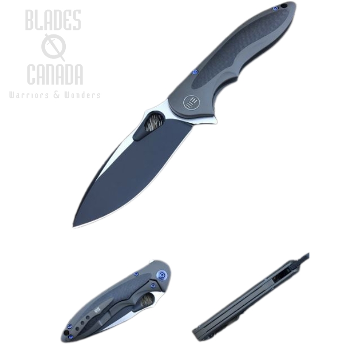 WE Knife Zephyr Flipper Framelock Knife, Bohler M390, Titanium, 716C (image for) WE Knife Zephyr Flipper Framelock Knife, Bohler M390, Titanium, 716C