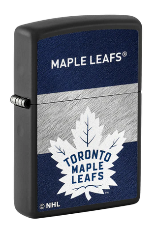 Zippo NHL Toronto Maple Leafs Lighter, Metal Construction, 42336