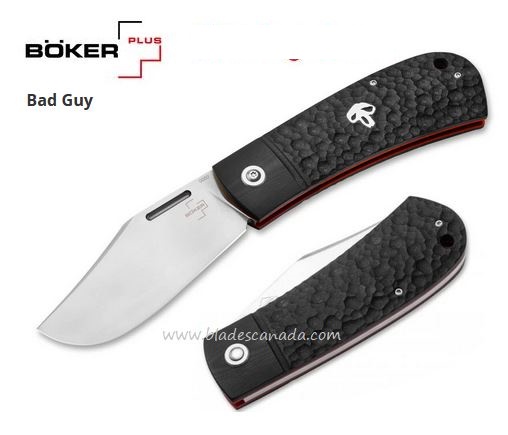 Boker Plus Atlas Pocket Knife 2.64 Stainless Steel Blade, Brass Handle -  KnifeCenter - 01BO853