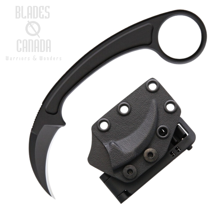 Bastinelli Pika Karambit Fixed Blade Knife, N690Co, Kydex Sheath, BC-12B