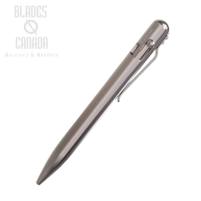 Bastion Bolt Action Pen, CNC Milled Titanium, BSTN248