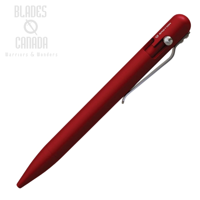 Bastion Bolt Action Pen , Aluminum Regal Red, BSTN249R