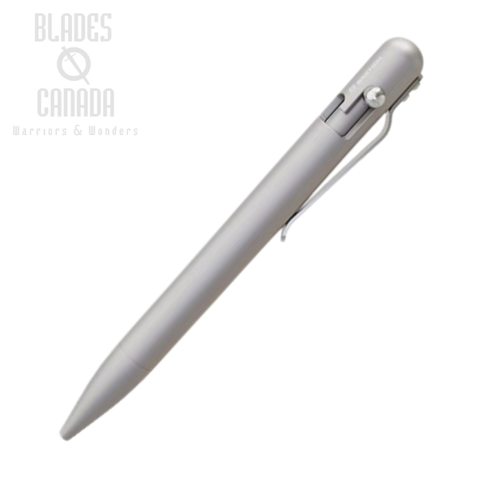 Bastion Bolt Action Pen, Aluminum Classic Silver, BSTN249S