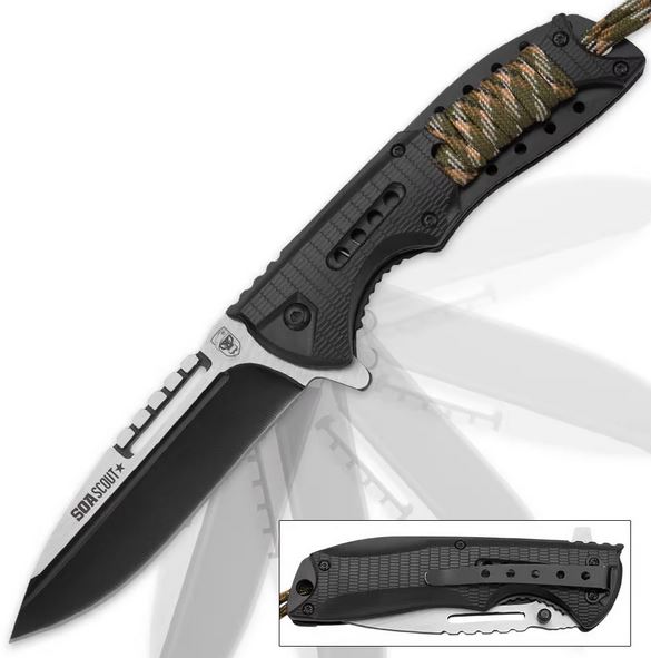 Renegade Tactical Steel G4 Claw Fixed 4.25 Gut Hook Combo Blade