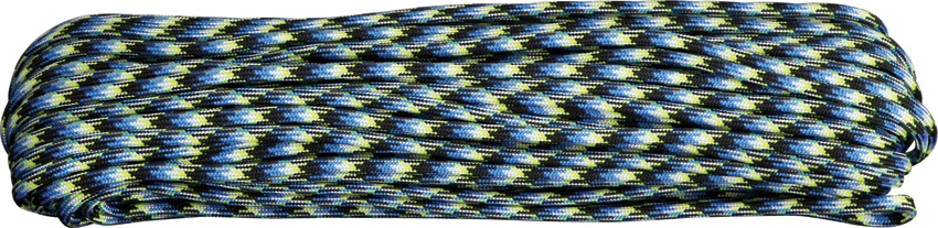 550 Paracord, 100Ft. - Blue Snake - RG008H - Click Image to Close