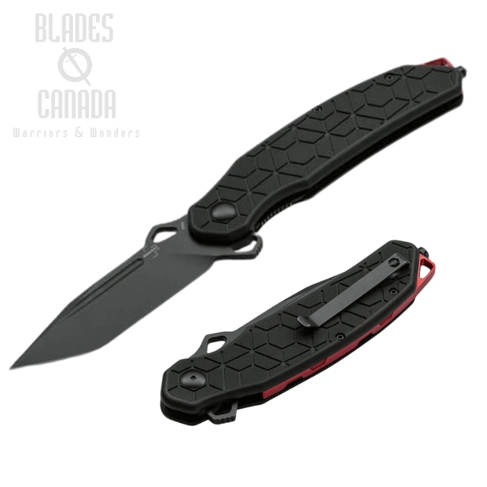 Boker Plus Yokai Flipper Folding Knife, D2 Tanto, 01BO151