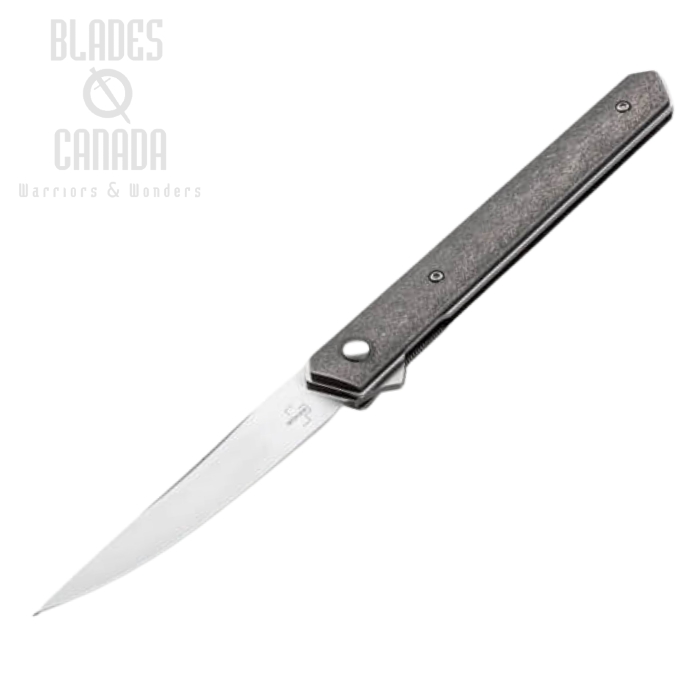 Boker Plus Kwaiken Air Flipper Folding Knife, VG10, Titanium Handle, 01BO169