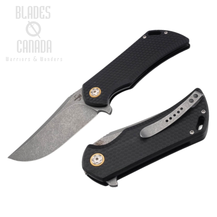 Boker Plus Golem Flipper Folding Knife, D2 Steel, G10 Black, 01BO192