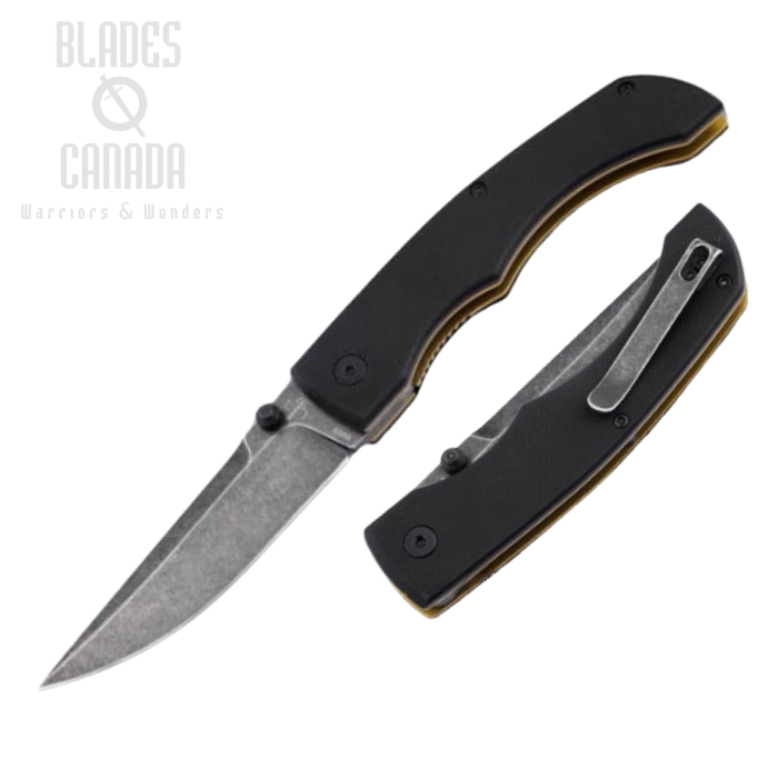 Boker Plus Poke Folding Knife, D2 Steel, G10 Black, 01BO637