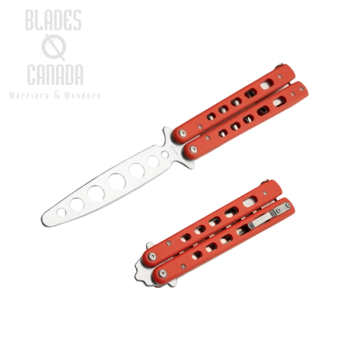 Boker Plus Balisong Blunt Trainer, Stainless Steel, G10, 01BO712