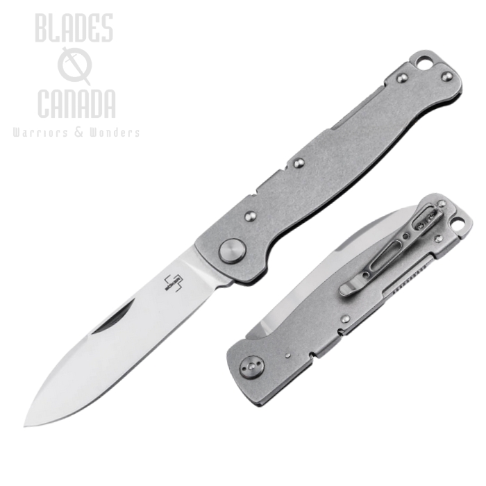 Boker Plus Atlas Folding Knife, D2 Drop Point, Steel, 01BO865