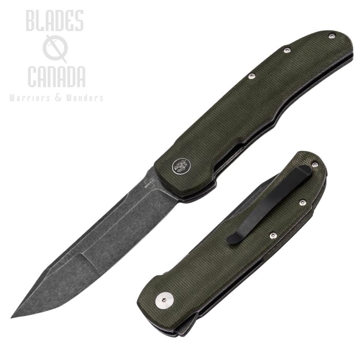 Boker Plus Tac-Master Folding Knife, Nitro-V, Micarta, 01BO889