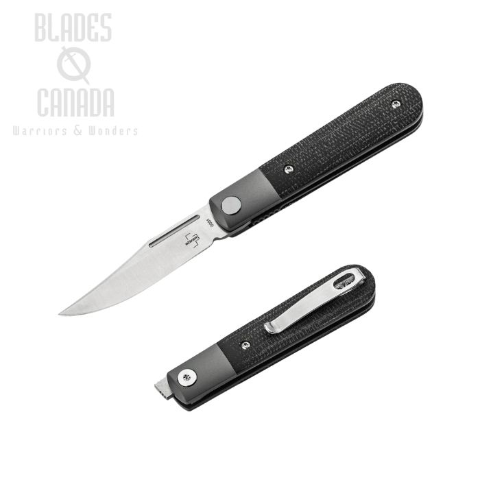 Boker Plus Modern Barlow Folding Knife, Nitro-V, Micarta, 01BO930