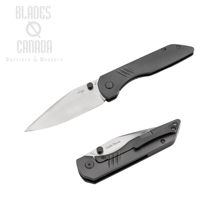 Boker Plus Max Framelock Folding Knife, CPM S35VN, Titanium, 01BO974