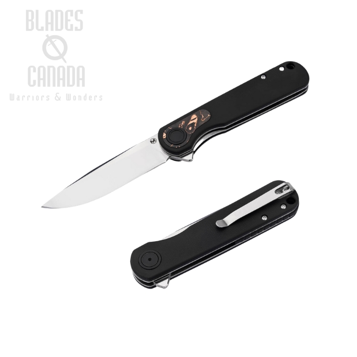 Boker Magnum Braddock Black Folding Knife, 440B, G10 Black, 01SC088