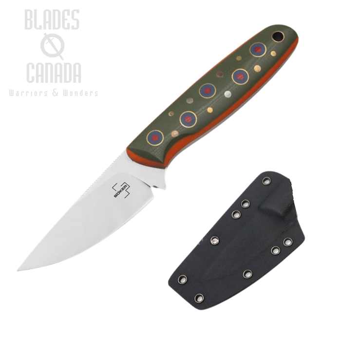 Boker Plus 'The Brook' Fixed Blade Knife, VG10, G10 Handle, 02BO031