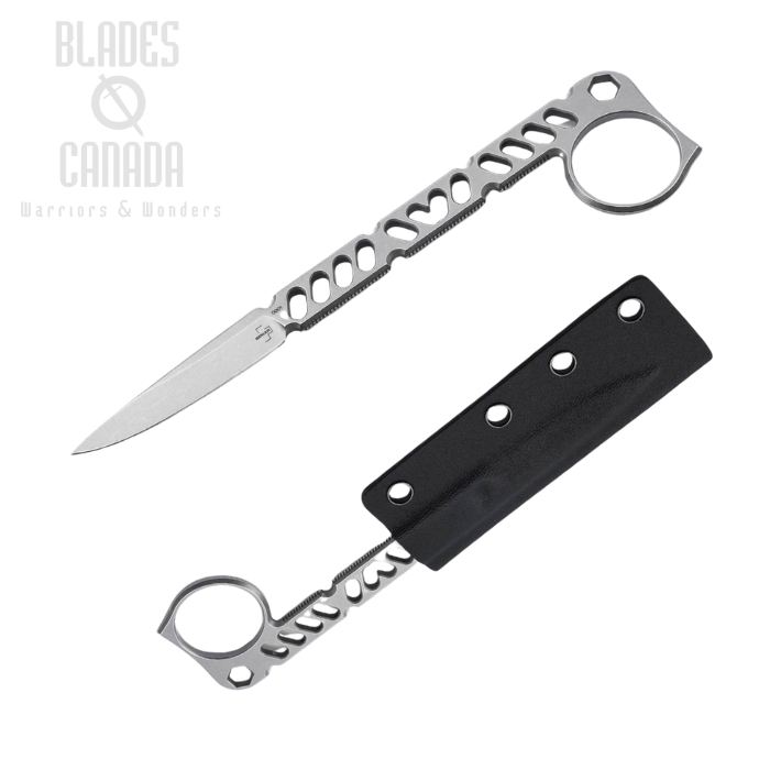 Boker Plus Sigurd 42 Fixed Blade Knife, D2 SW, Skeletonized, Kydex Sheath, 02BO098