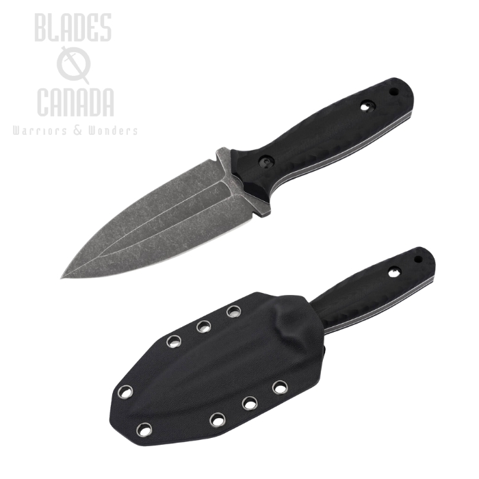 Boker Plus W1 Fixed Knife, VG-10, G10 Black, Kydex Sheath, 02BO118