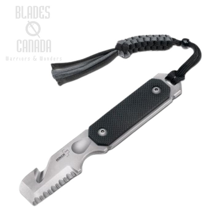 Boker Plus Cop Tool, 440C, G10 Black, Kydex Sheath, 02BO300