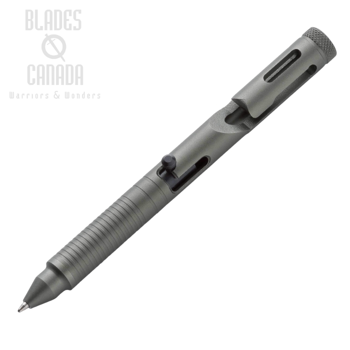 Boker Plus CID CAL .45 Tactical Pen, Aluminum Grey, B-09BO086