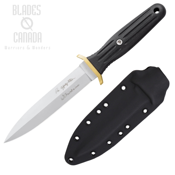 Boker Germany Applegate-Fairbairn Combat II Fixed Blade Knife, 440C, 120543AF