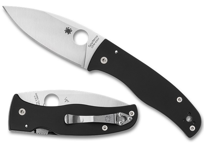 Spyderco Bodacious Folding Knife, CPM S30V, G10 Black, C263GP