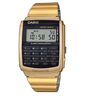 Casio Retro CA506G-9AVT Databank Watch