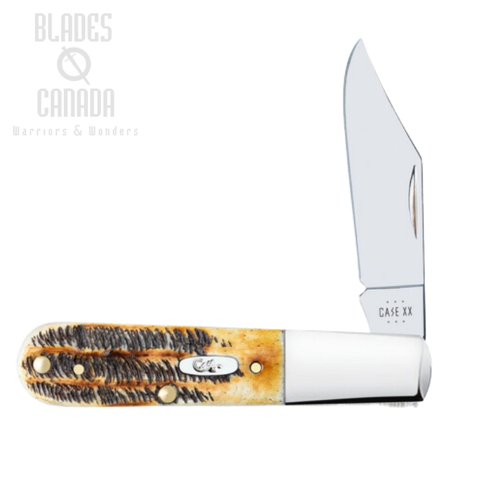 Case Barlow Slipjoint Folding Knife, Stainless, 6.5 Bonestag, 65339